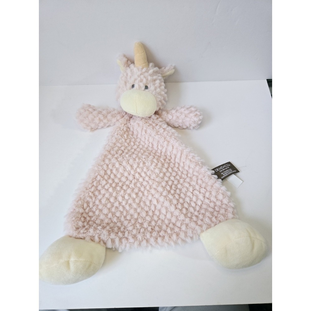 Demdaco plush‎ baby rattle blanket Pal Blankie New without tags